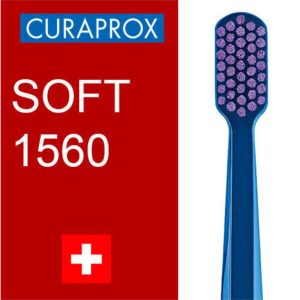مسواک دستی اورجینال برند Curaprox مدل 1560 Soft کد 153748821