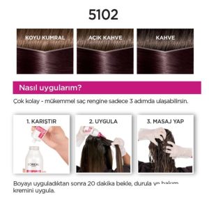 رنگ مو اورجینال برند L oreal paris مدل Casting Creme Gloss کد 252558972