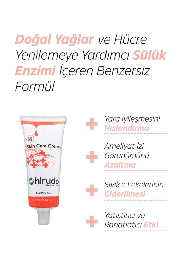 کرم بدن اورجینال برند Hirudo medicinal leech مدل Leech Skin Care Cream کد 728894124 - Image 2