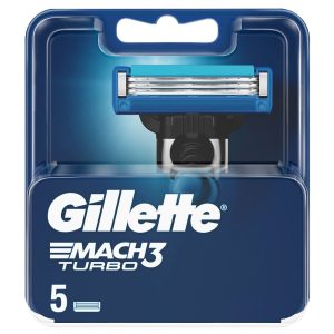 ژیلت و ریش تراش اورجینال برند Gillette مدل Mach3 Turbo کد 358535078
