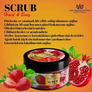 لایه بردار بدن اورجینال برند Arap makyaj dunyasi مدل El & Vücut Peeling 250gr کد 313501842