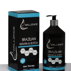 کرم مو اورجینال برند Wallence مدل Brazilian Keratin & Botox 1000ml کد 686316269
