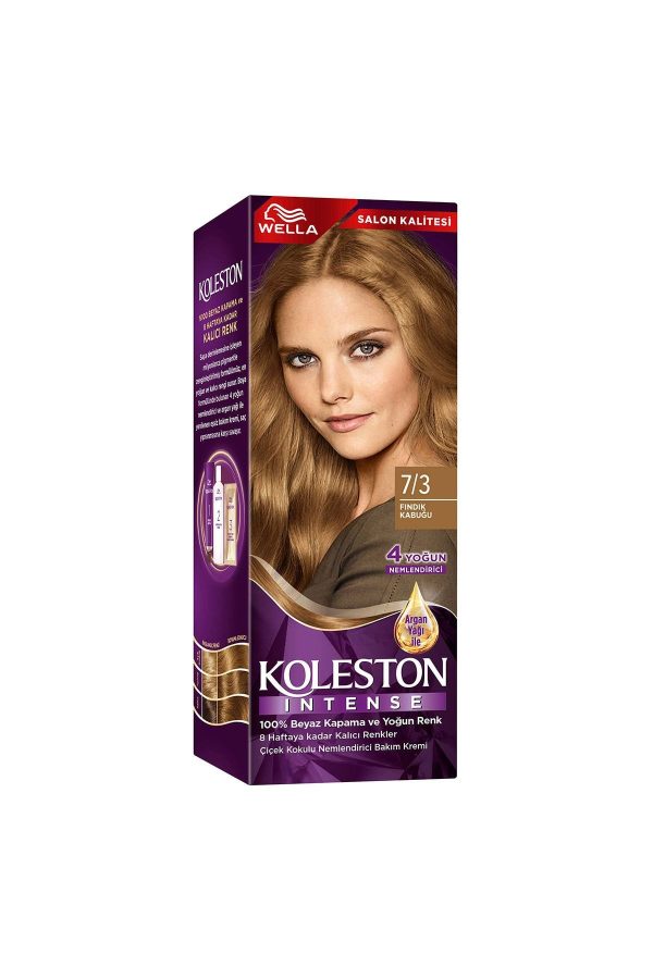 رنگ مو اورجینال برند Wella مدل Intense Hair Dye 7/3 Hazelnut کد 734318657 - Image 2