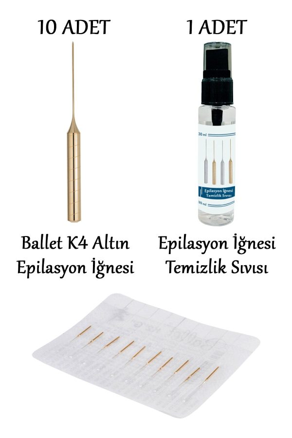 موچین اورجینال برند Ballet مدل K4 Gold Iğne کد 117775448 - Image 2