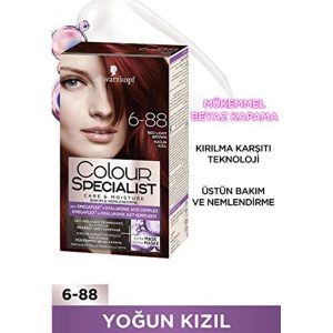 رنگ مو اورجینال برند Schwarzkopf مدل Yoğun Kızıl کد 217057075