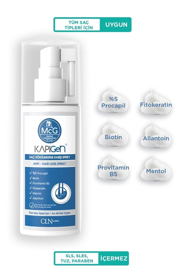 روغن و سرم مو اورجینال برند Mcg مدل Hair Loss Spray کد 33308292 - Image 2