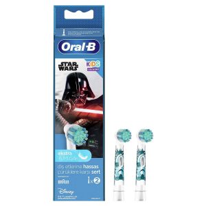 سری یدک مسواک برقی اورجینال برند Oral b مدل Starwars 2’li کد 184800598