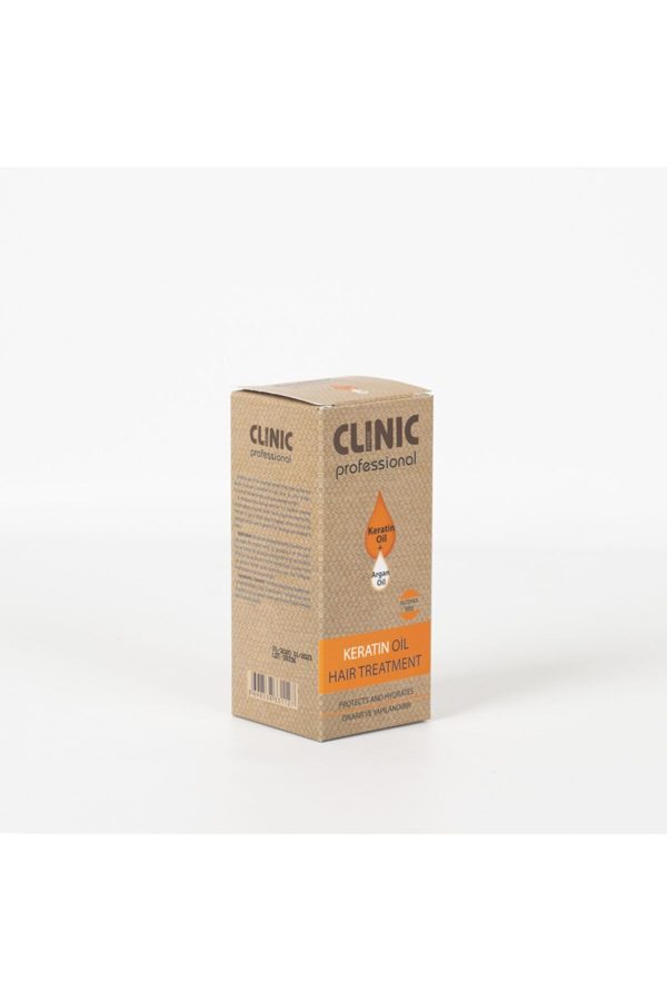 روغن و سرم مو اورجینال برند Clinic professionel مدل Keratin Care Oil 100 ml کد 132322196 - Image 2