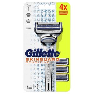ژیلت و ریش تراش اورجینال برند Gillette مدل Skinguard 4’lü Yedek Tıraş Bıçağı کد 236879028