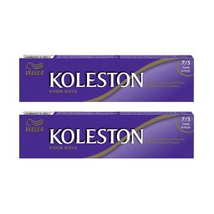 رنگ مو اورجینال برند Wella مدل Single Tube Dye 7/3 کد 371003358