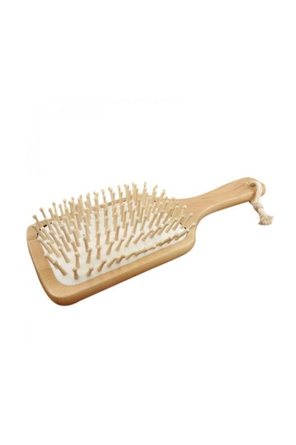 برس و شانه مو اورجینال برند Sinka مدل Large Wooden Hair Brush Bamboo کد 68777645 - Image 2