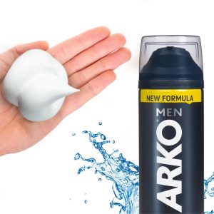 موم اپیلاسیون اورجینال برند Arko مدل Sensitive Shaving Foam 200 ml کد 238817
