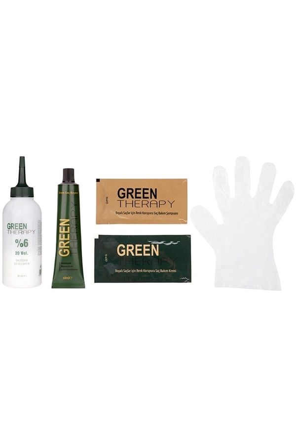 رنگ مو اورجینال برند Green therapy مدل Argan Yağlı 10 Siyah کد 469947197 - Image 2