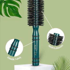برس و شانه مو اورجینال برند Elsa مدل Professional 018 Green Hair Brush کد 332447771
