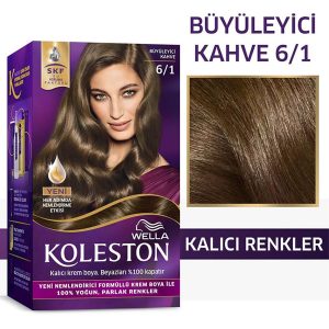 رنگ مو اورجینال برند Wella مدل 6/1 Büyüleyici Kahve کد 46861607