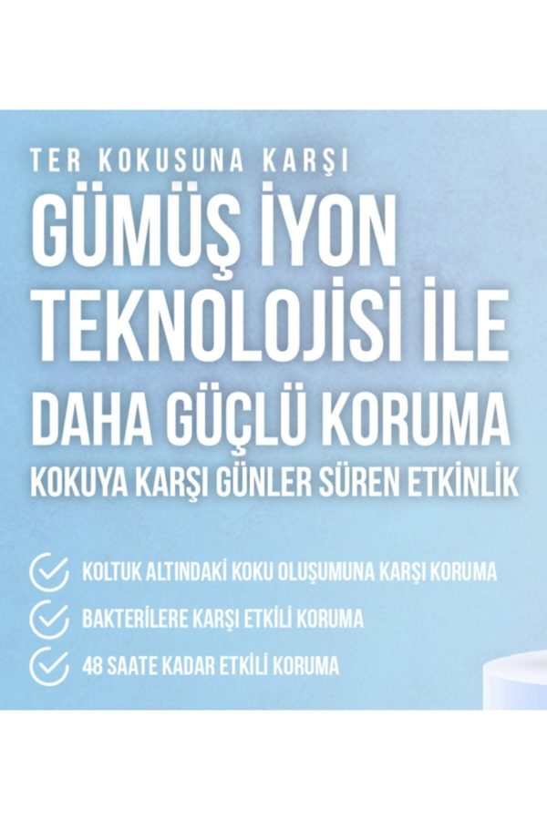دئودورانت اورجینال برند Tereson مدل Deodorant (gümüş Iyon Korumalı) کد 98414831 - Image 2