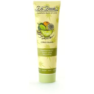 خمیر دندان اورجینال برند Dr bauer مدل Citrus Island (Lemon-Mint-Orange) Toothpaste 90ml کد 387365206