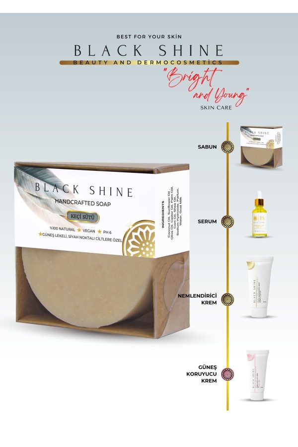 صابون جامد اورجینال برند Black shine bs کد 386927144 - Image 2