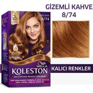 رنگ مو اورجینال برند Wella مدل Gizemli Kahve Kalıcı Krem Boya کد 68190360