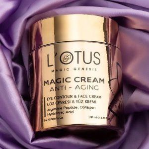 کرم صورت اورجینال برند Lotus global cosmetic مدل Anti-Aging Cream Magic Cream کد 117292796