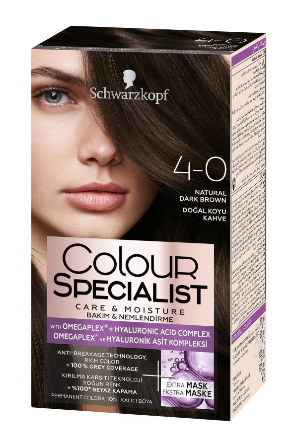 رنگ مو اورجینال برند Schwarzkopf مدل Doğal Koyu Kahve 40 کد 40476016 - Image 3