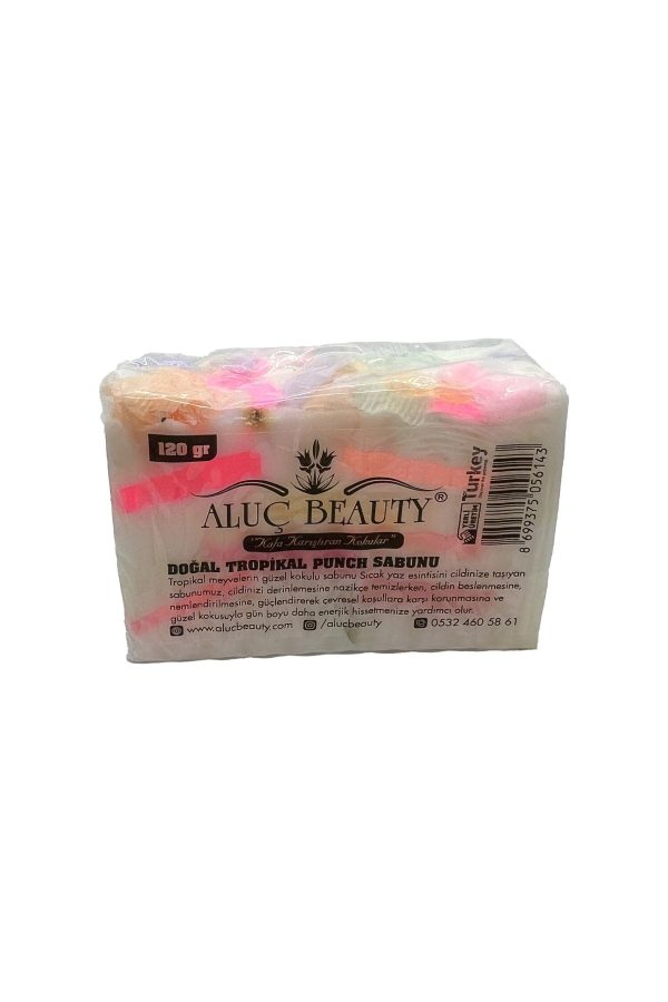 صابون جامد اورجینال برند Aluc beauty مدل Natural Tropical Punch Soap کد 704983800 - Image 3