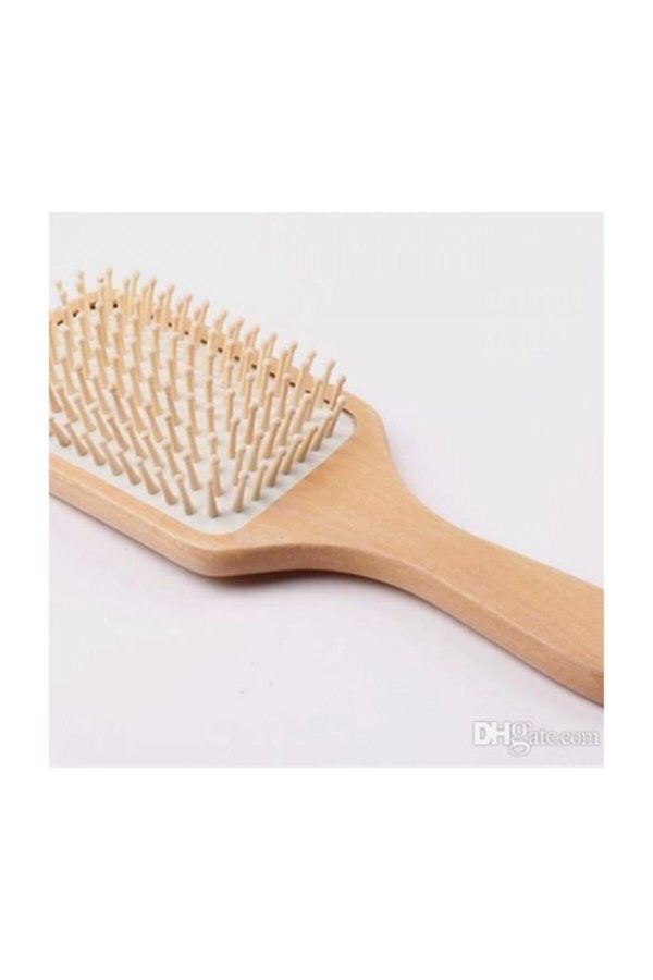 برس و شانه مو اورجینال برند Sinka مدل Large Wooden Hair Brush Bamboo کد 68777645 - Image 3