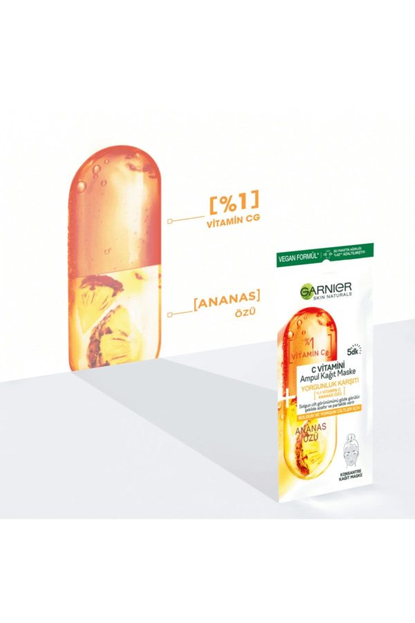 ماسک صورت اورجینال برند Garnier کد 118059491 - Image 3