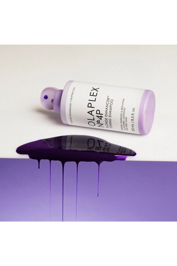 شامپو اورجینال برند Olaplex مدل N°4p Blonde Enhancer Toning Shampoo کد 737858923 - Image 3