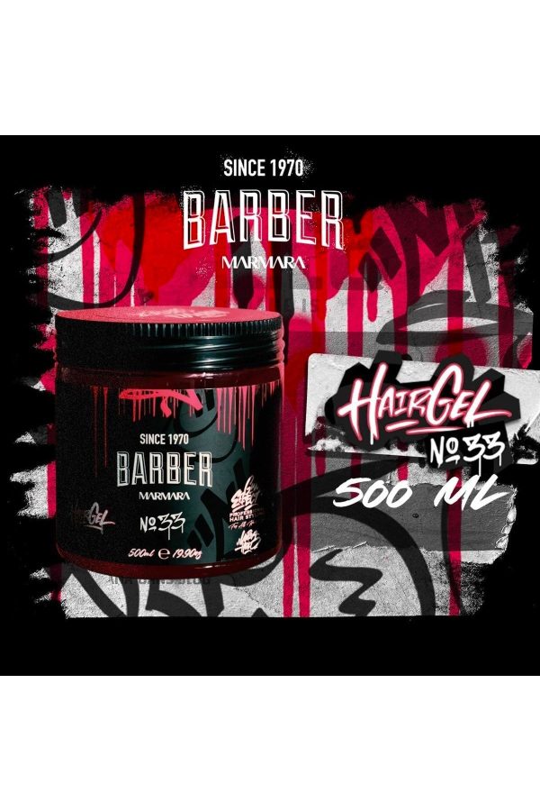 ژل مو اورجینال برند Barber marmara مدل No33 Saç Jölesi 500 ml کد 466334880 - Image 3