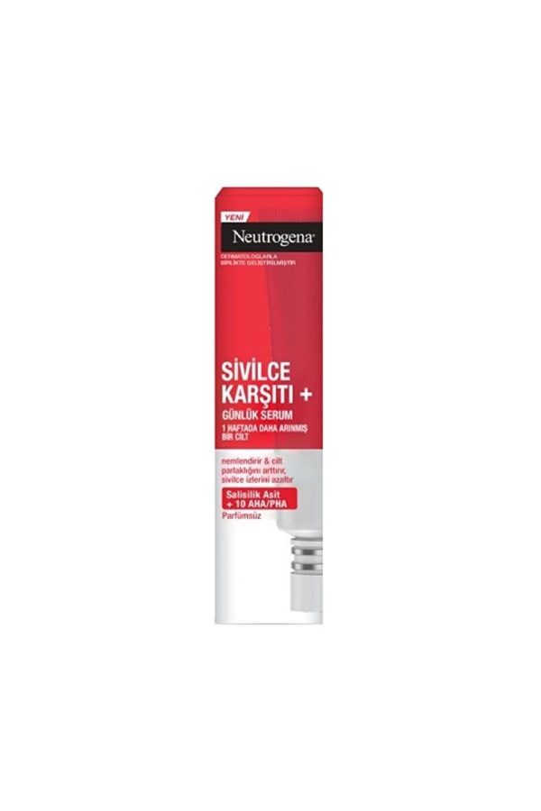 کرم صورت اورجینال برند Neutrogena مدل Acne Fighting Serum 30 Ml کد 640060462 - Image 3