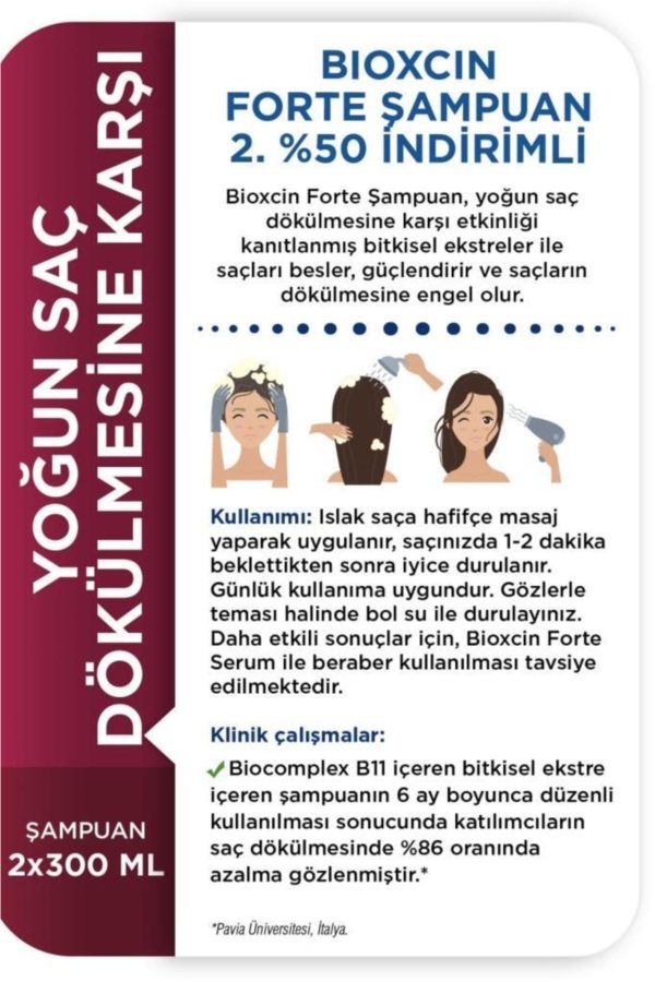شامپو اورجینال برند Bioxcin کد 251831338 - Image 3