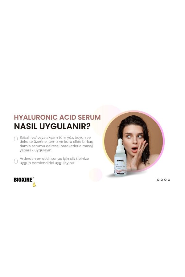 سرم پوست اورجینال برند Bioxire مدل Hyaluronic Acid Serum کد 732741041 - Image 3