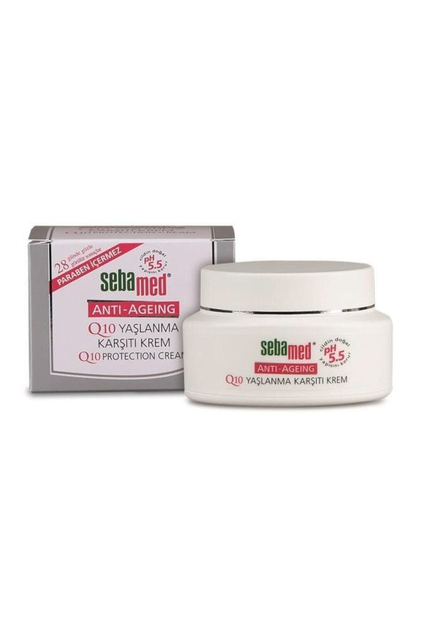 کرم صورت اورجینال برند Sebamed مدل Q10 Yaslanma Karşıtı Koruyucu Krem//50ml کد 474643473 - Image 3