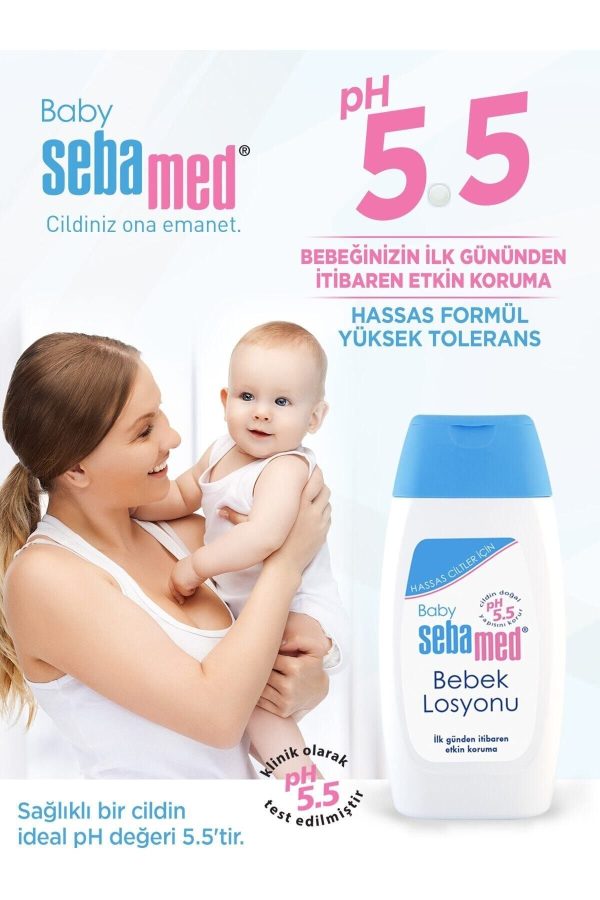 ضد آفتاب صورت اورجینال برند Sebamed مدل Super Care Lotion 200 ml کد 128499002 - Image 3