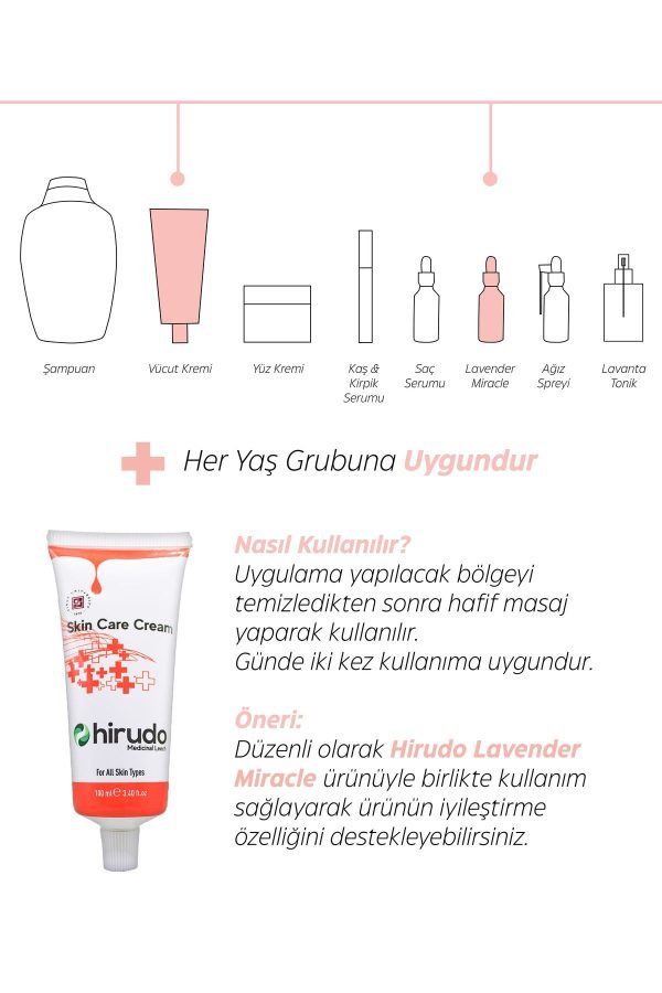 کرم بدن اورجینال برند Hirudo medicinal leech مدل Leech Skin Care Cream کد 728894124 - Image 4