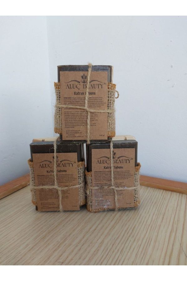 صابون جامد اورجینال برند Aluc beauty مدل Katran Soap کد 704958486 - Image 4