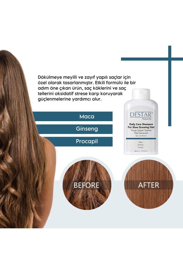 ست مراقبت از مو اورجینال برند Destar naturaly کد 267117868 - Image 4