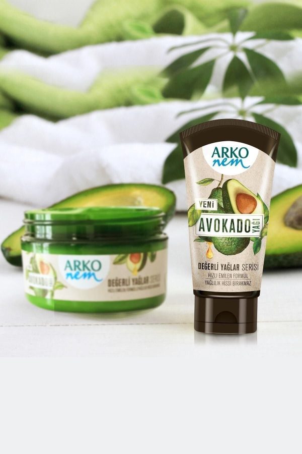 کرم صورت اورجینال برند Arko مدل Avocado 60ml کد 739768572 - Image 5