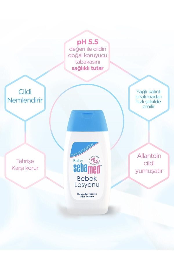 ضد آفتاب صورت اورجینال برند Sebamed مدل Super Care Lotion 200 ml کد 128499002 - Image 5