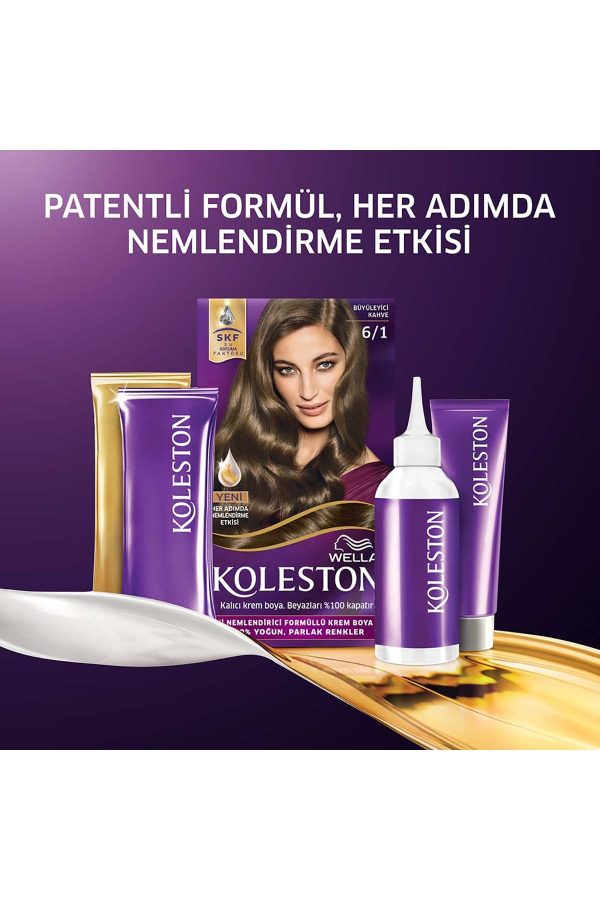 رنگ مو اورجینال برند Wella مدل 6/1 Büyüleyici Kahve کد 46861607 - Image 5
