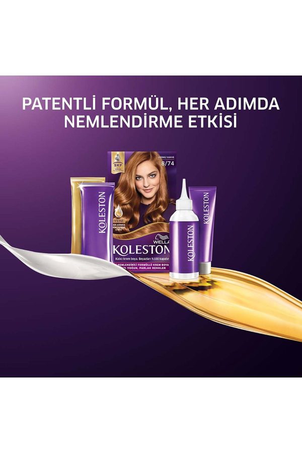 رنگ مو اورجینال برند Wella مدل Gizemli Kahve Kalıcı Krem Boya کد 68190360 - Image 5