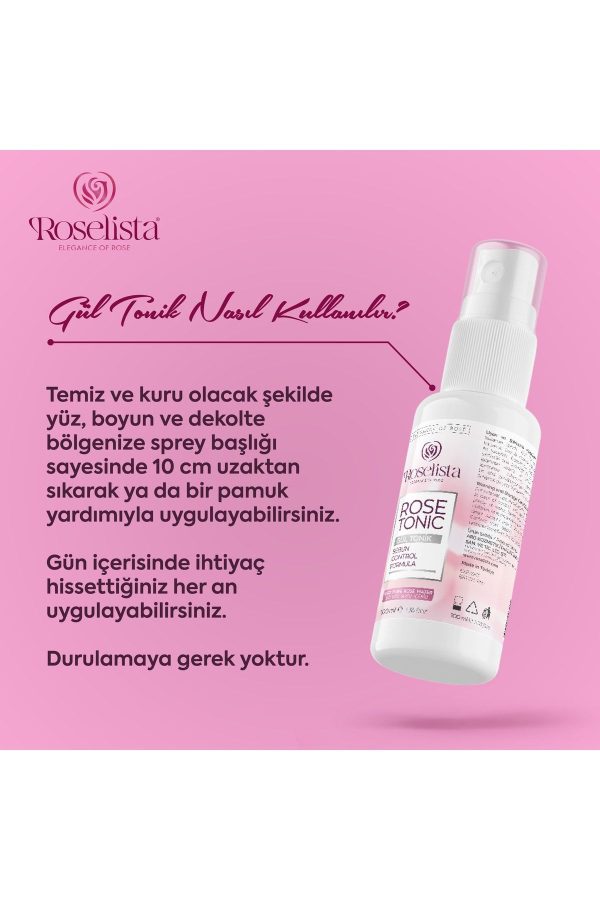 کرم جوان کننده اورجینال برند Roselista مدل Rose Toner 100 ml کد 659978473 - Image 7
