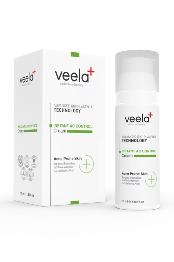 کرم صورت اورجینال برند Veela مدل Instant Ac Control Cream کد 380116710 - Image 7