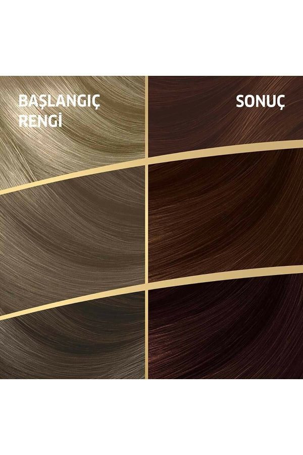 رنگ مو اورجینال برند Wella مدل Orta Kestane 3 Lü Paket کد 158310702 - Image 7