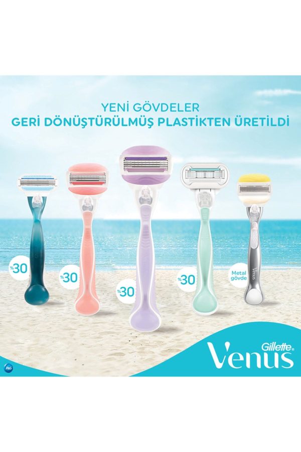 ژیلت و ریش تراش اورجینال برند Gillette venus مدل Venus Comfortglide کد 7173073 - Image 8