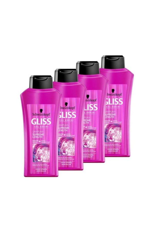 شامپو اورجینال برند Gliss مدل Supreme Length کد 93349269