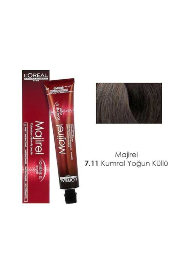 رنگ مو اورجینال برند L oreal professionnel مدل Majirel 711 Kumral Yoğun Küllü کد 41004692
