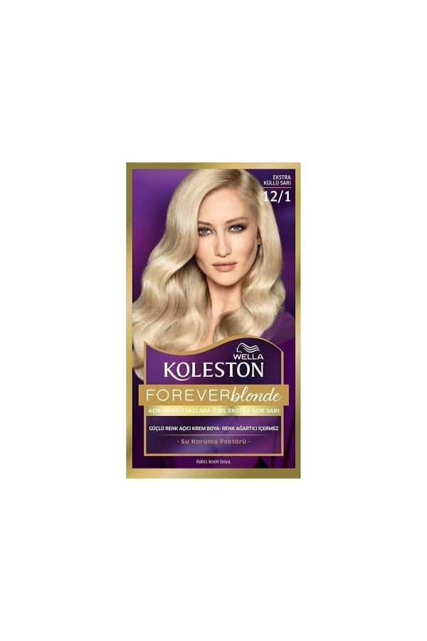 رنگ مو اورجینال برند Wella مدل Ash Blonde کد 136996367