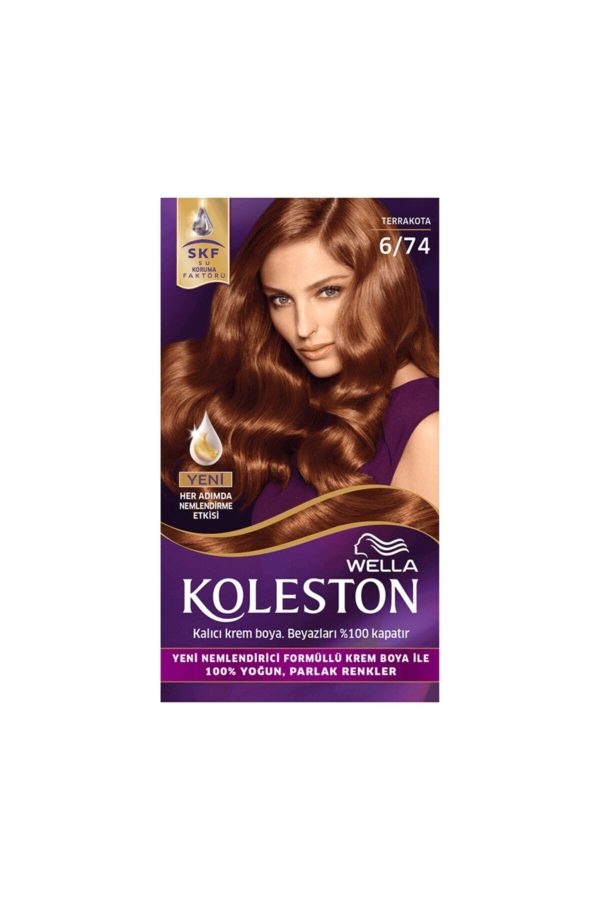 رنگ مو اورجینال برند Wella مدل Terakotta 6/74 کد 285898956